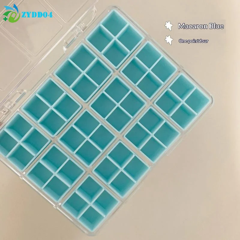 ●24/36/48Grids Nail Decoration Accessories Storage Box Transparent Jewelry Earrings Display Box Storage Container - view 6