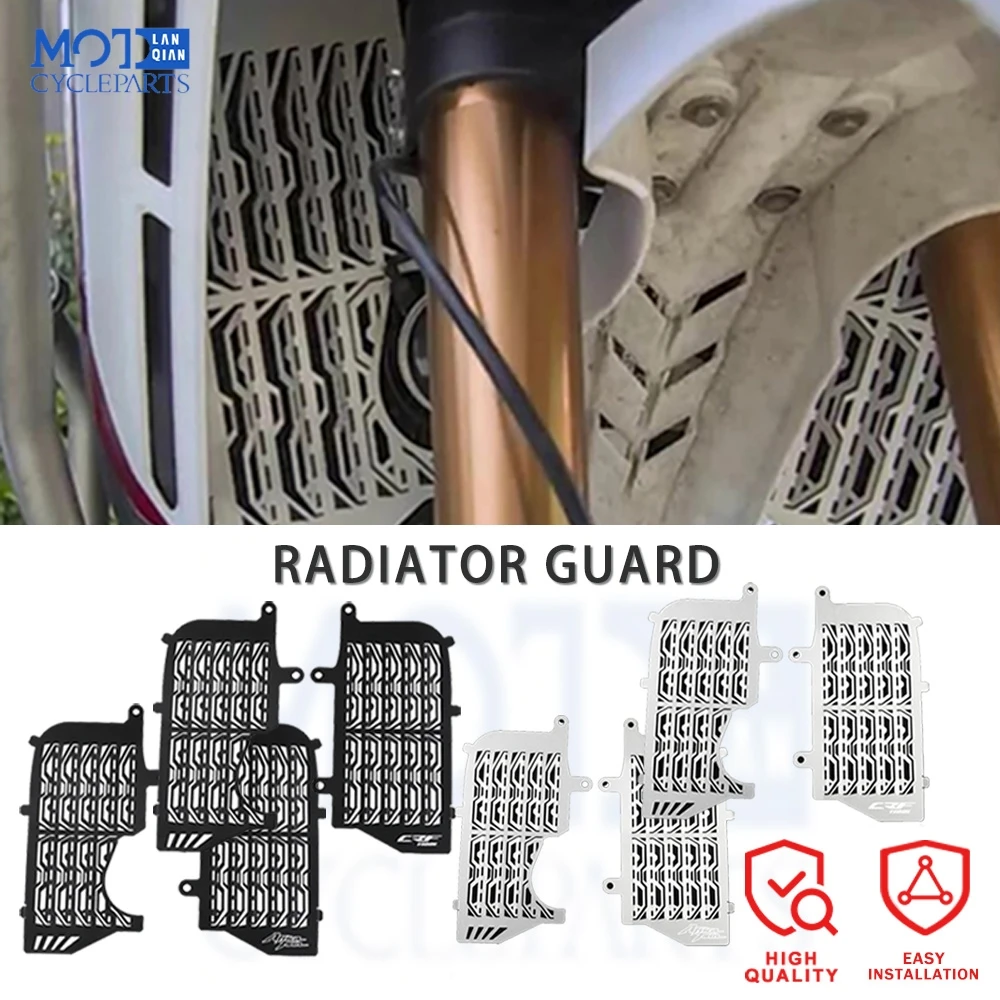 

2025 2024-2020 Motorcycle Radiator Grille Guard Cover For Honda CRF1100L Africa Twin Adventure Sports ADV CRF 1100 L Africa Twin