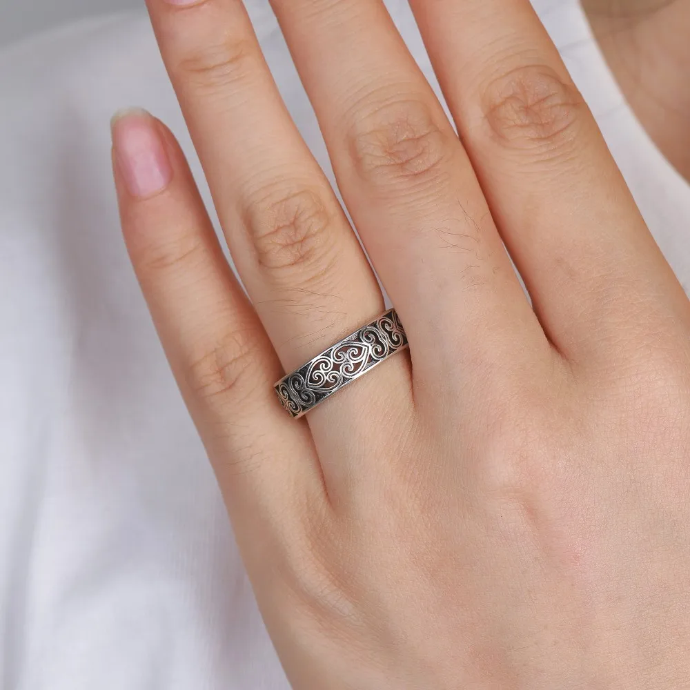 Luxury 925 Silver Rings Men\'s Women\'s Couple Rings Fashion Jewelry Party Birthday Gifts