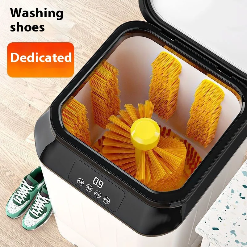 Automatic Mini Shoe Washing Machine - Household Shoe Shining Sock Cleaning Washer