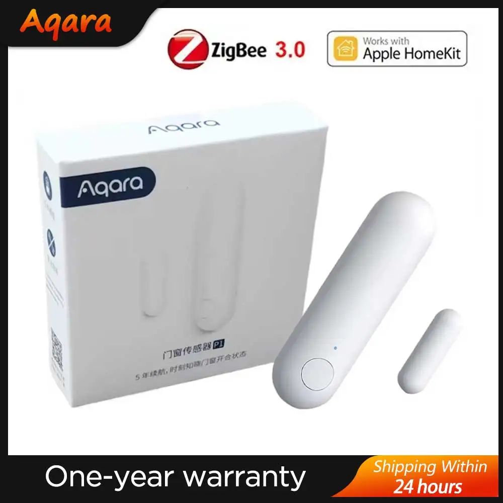 

Новый датчик двери и окна Aqara P1 Zigbee 3,0, функция умного дома, мини-датчик, дистанционное управление, сигнализация, охранная работа с Homekit