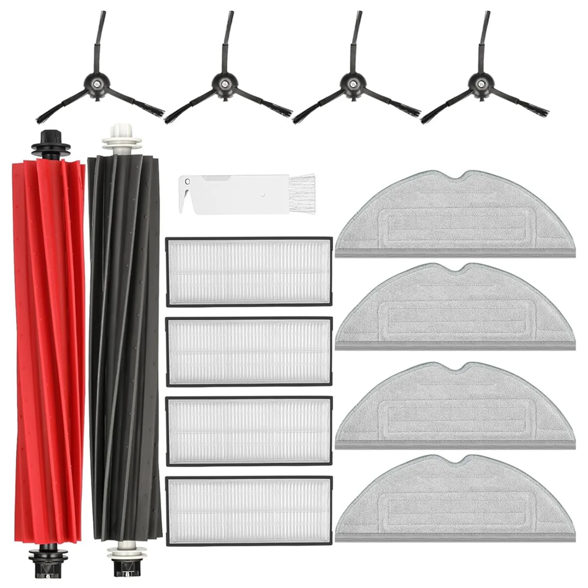 掃除機ロボット,部品,掃除機,HEPAフィルター,モップクロス,洗えるアクセサリーセット,Roborock s8