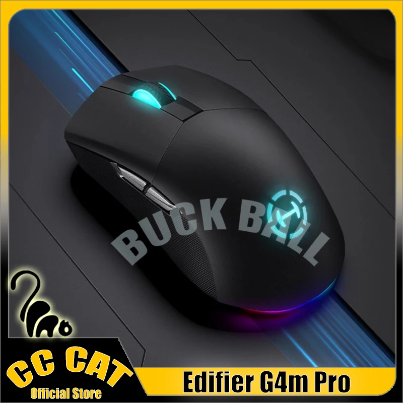 

Edifier G4m Pro Gamer Mouse 3Mode 2.4G Bluetooth Wireless Mouse 26000DPI Esports Speciality 650IPS Paw3395 Gaming Mice Gifts