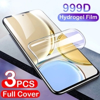 3PCS Hydrogel Film For Huawei Honor 50 30 20 10 Lite V30 V20 V10 8X 8A 9X X7 X8 Screen Protector For Honor 9 8 Lite 30i 20i 10i