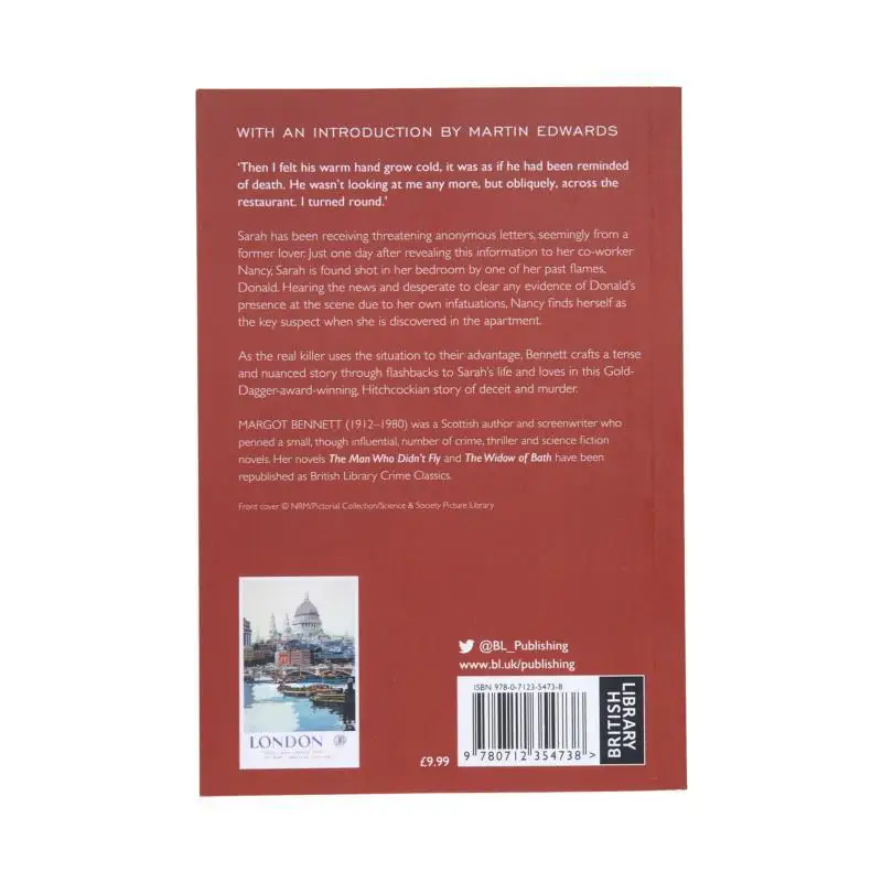 Someone From The Past  A London Mystery Margot Bennett British Library Publishing 9780712354738 Book