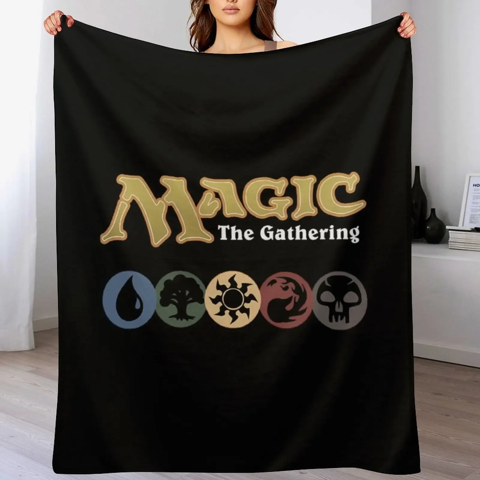 

Magic The Gathering Throw Blanket Quilt Polar Thermals For Travel Travel Blankets