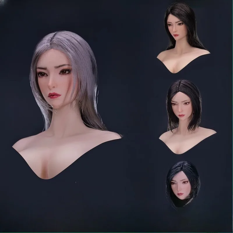 

[2025 Q4] YMT091 1/6 Scale Soldier Hair Transplant Head Carving YAN Head Sculpt Model for 12” Action Figures PH White Body