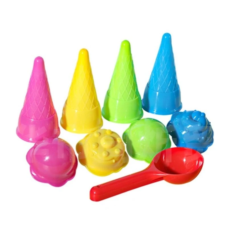 Bath Beach Ice Cream Maker Sand Toy for Toddlers Kids Ice Cream Sand Tool