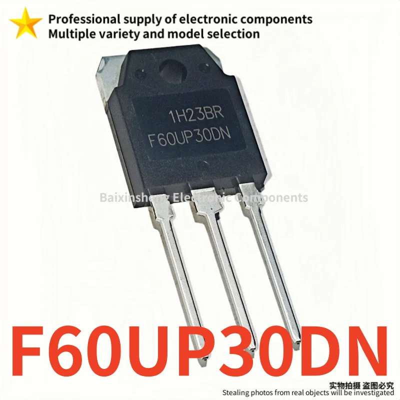 10 peças qualidade original f60up30dn TO-3P substituível ff60up30dn restaurar rapidamente o tubo retificador do inversor