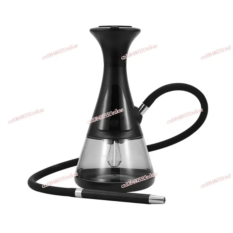 Rechargeable LED heating electronic water bottle E-Hookah Shisha carbon-free water pipe