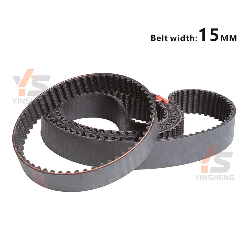 สายพานไทม์มิ่งยาง S5M ขนาด 435-680 มม. รุ่นตั้งแต่ 435/440/445/450/455/460/465/470/475/480/485/490-S5M ถึง 680-S5M สายพานฟันเฟือง S5M