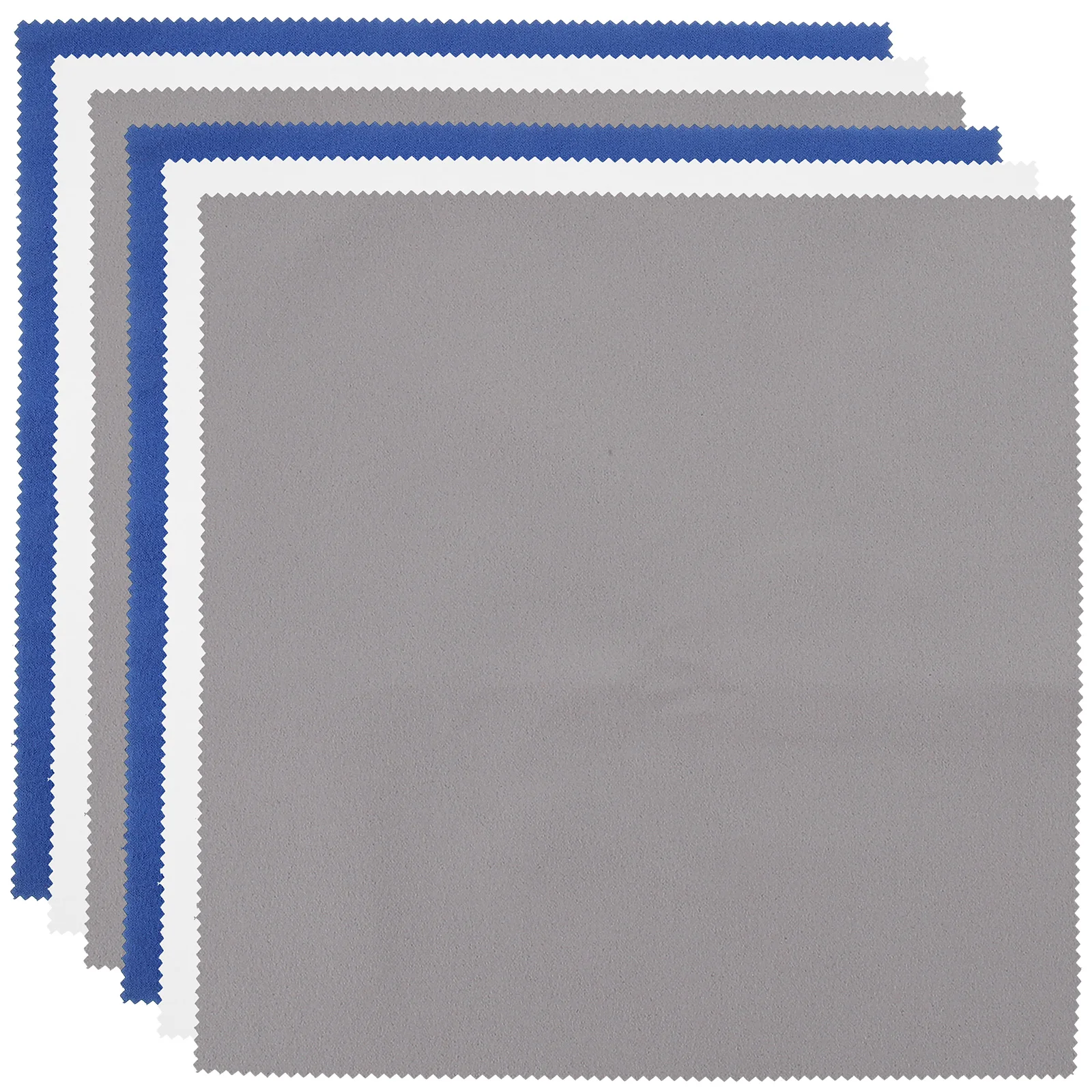 6 Pcs Saxophone Cleaning Cloth Dust Cloths Small Water Droplet Superfine Dusting Microfiber