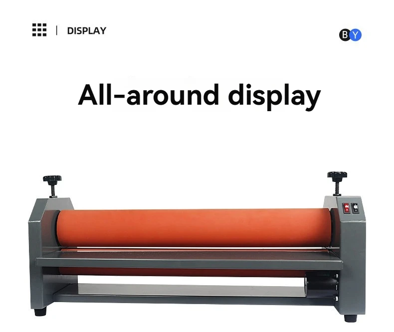 220V E750 Electric Cold Laminating Machine Small Desktop KT Version Laminating Gluing Machine Studio Photo Peritoneal Machine