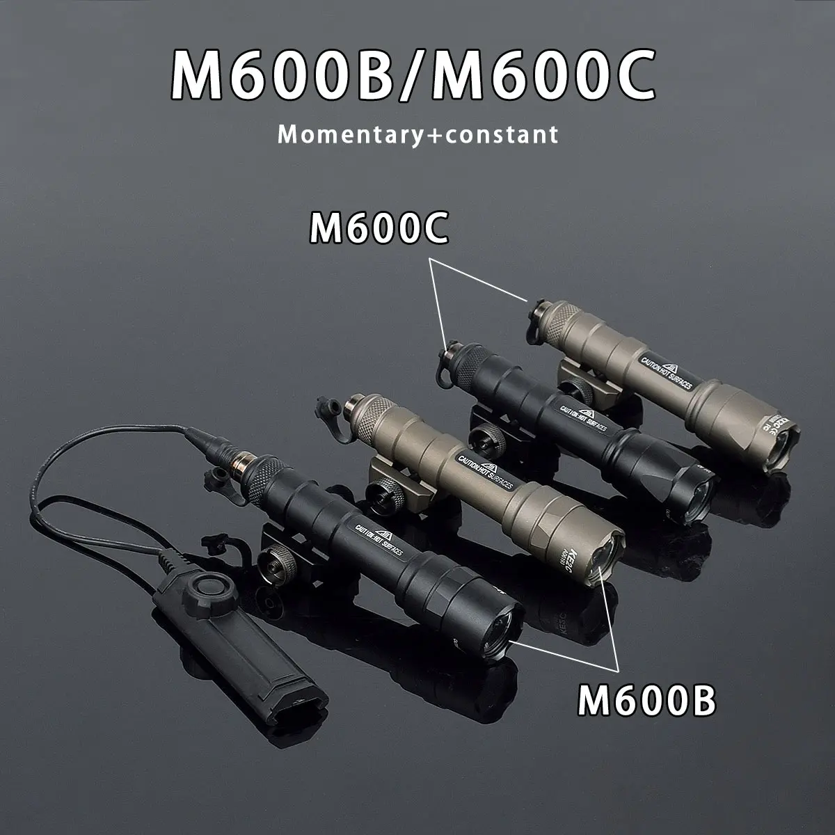 Fast Delivery Tactical Surefire X300 X300U Flashlight M600C M600B Airsoft M300B M300C Perst-4 Scout Light Hunting Accessories