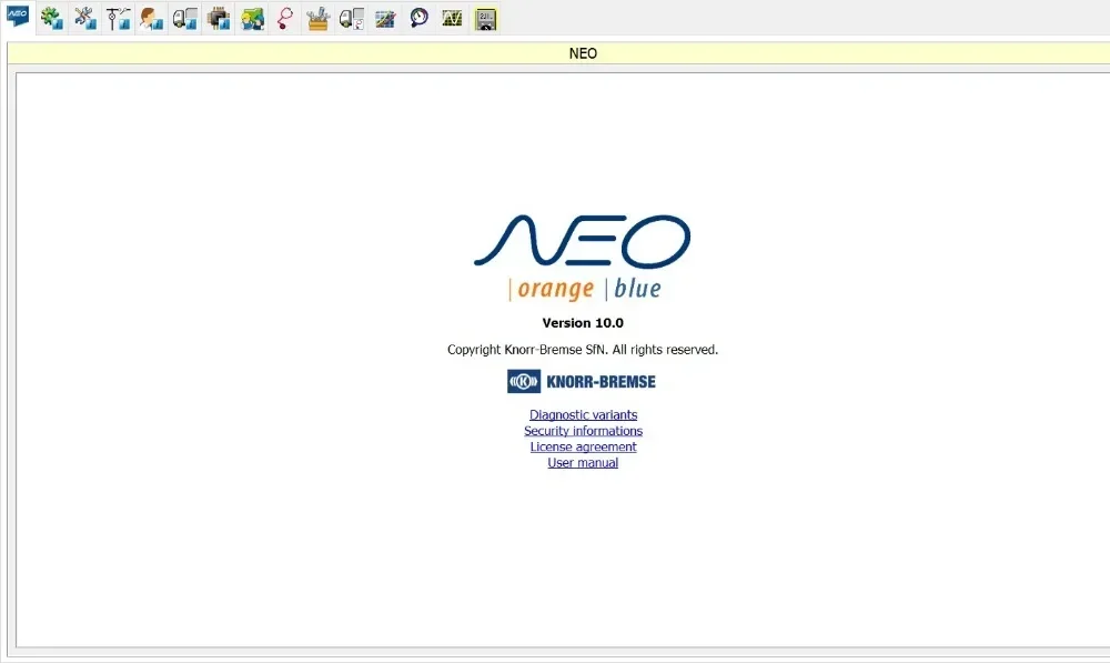 AutoDVD Knorr Bremse NEO ORANGE BLUE Version 14 System Diagnostics Software