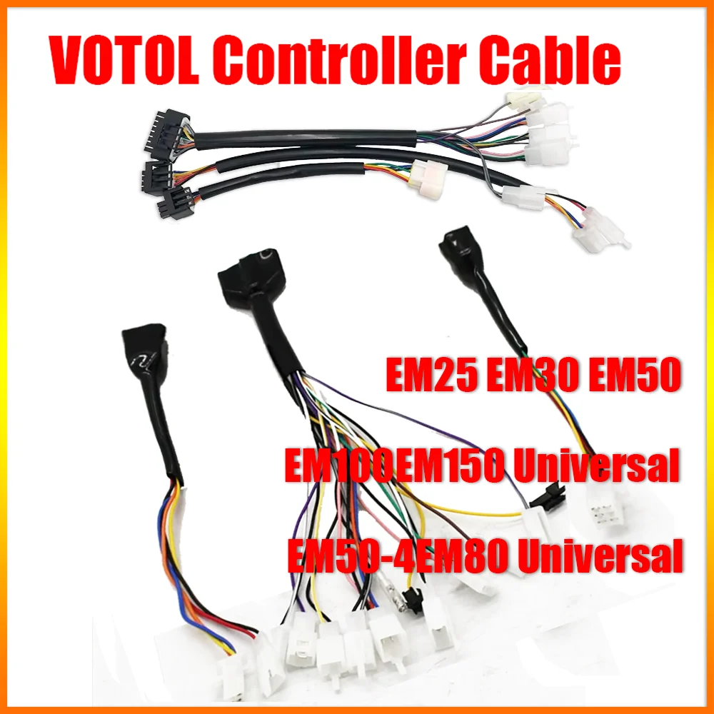 

VOTOL EM25 EM30 EM50 EM100 EM150 EM50-4 EM80 GTS SP 7235 7255 72350 Electric Scooter controller Cable harness