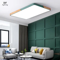 Modern square 220V LED ceiling lights acrylic dimmable ceiling lamps for kitchen living room bedroom study corridor hotel room