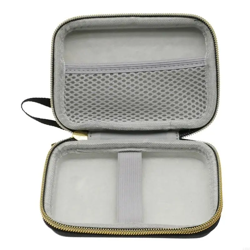 Protector Case Storage Box for Trimui Brick Scratchproof EVA Bag Handheld Game Console Carrying Case with Pocket Black 24BB