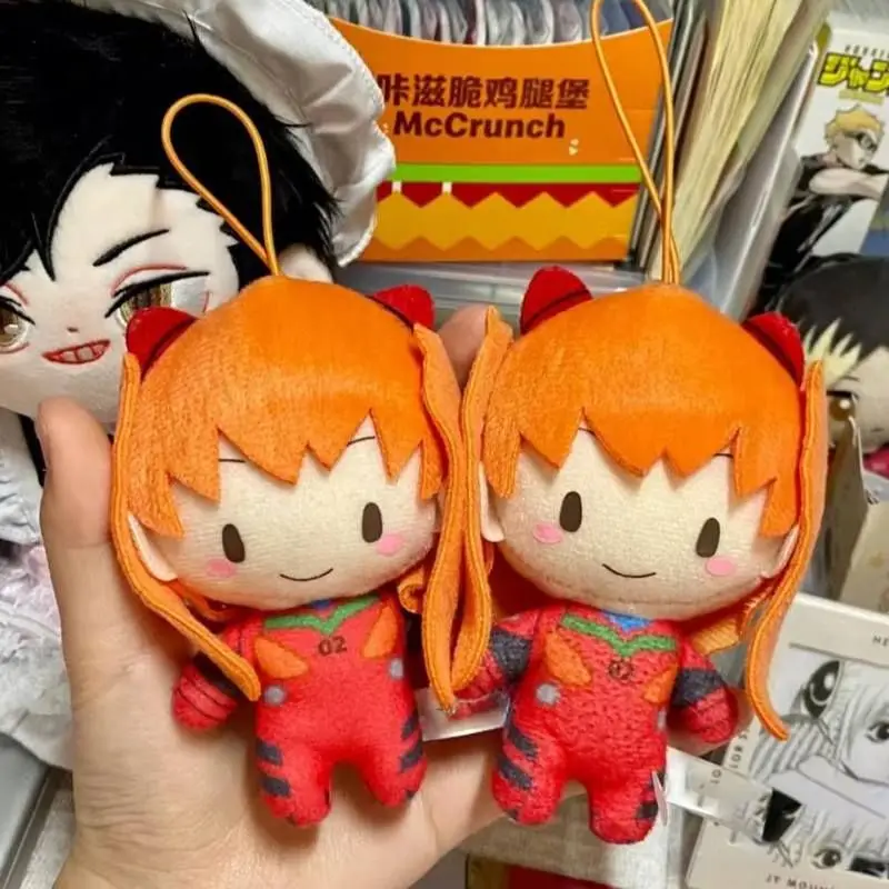Super Cute 10cm Cotton Doll Plush Toy Rei Ayanami Asuka Kaworu Nagisa Shinji Ikari Hanging Pendant Perfect Gift For Anime Fans - view 3