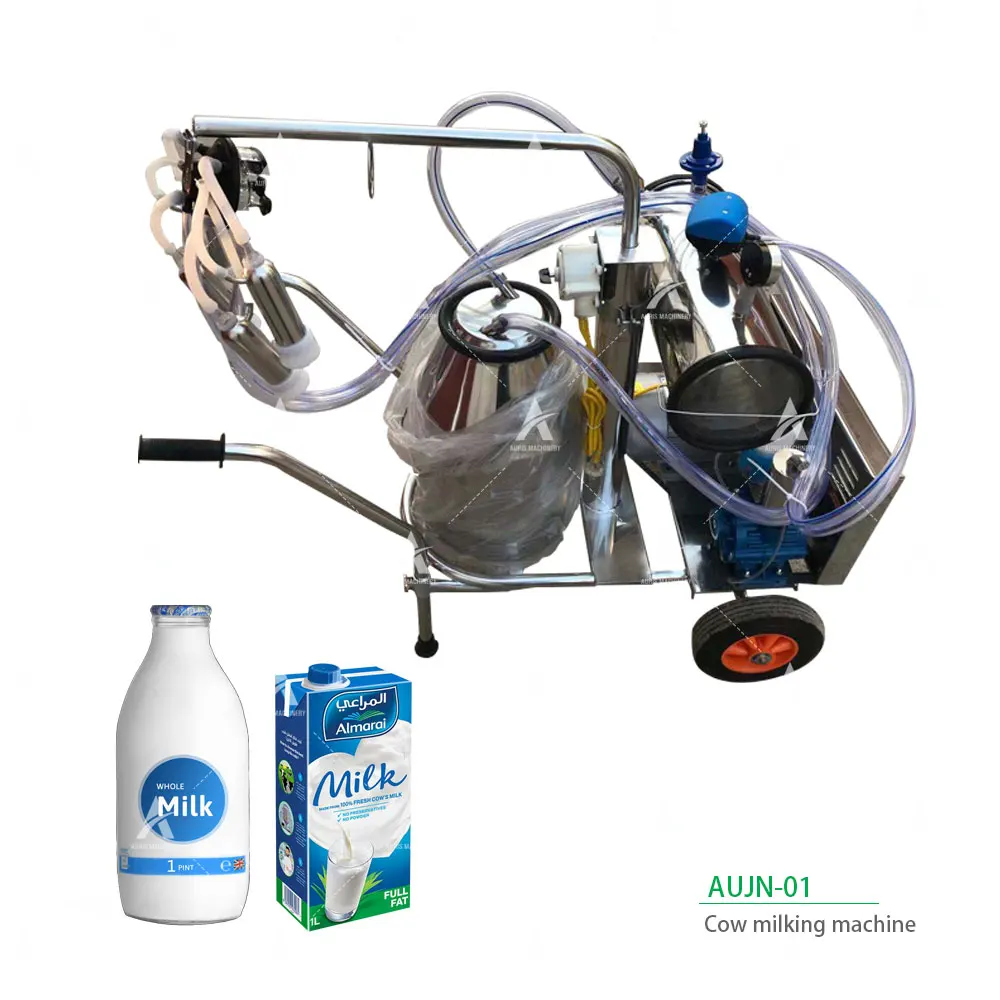 

Доильный аппарат из нержавеющей стали 316 с одной/двумя корзинами и вакуумным насосом