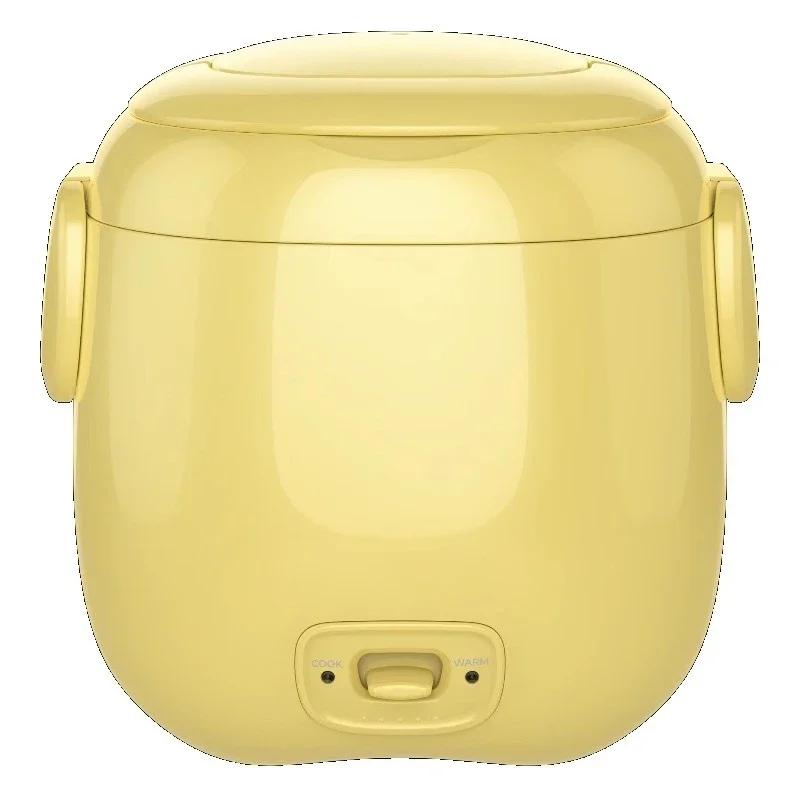 Portable compact electric mini rice cooker 1L non-stick pan smart small space