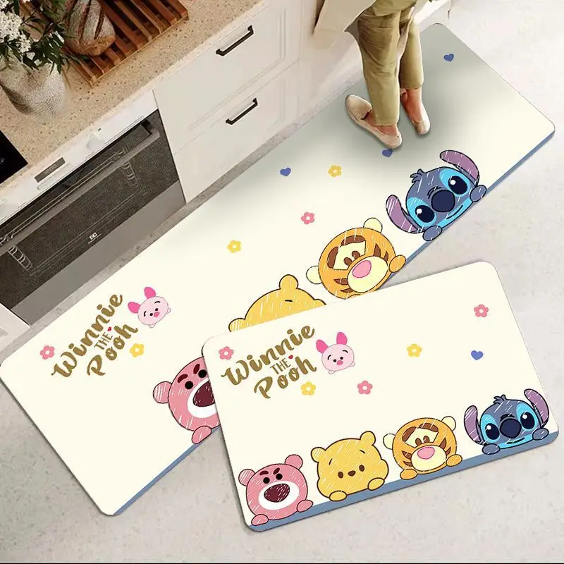 

1 Pcs 40*60cm Cartoon Diatom Mud Toilet Mat Quick Drying Non-slip Dirty Resistance Kitchen Bathroom Bedroom Livingroom Floor Mat