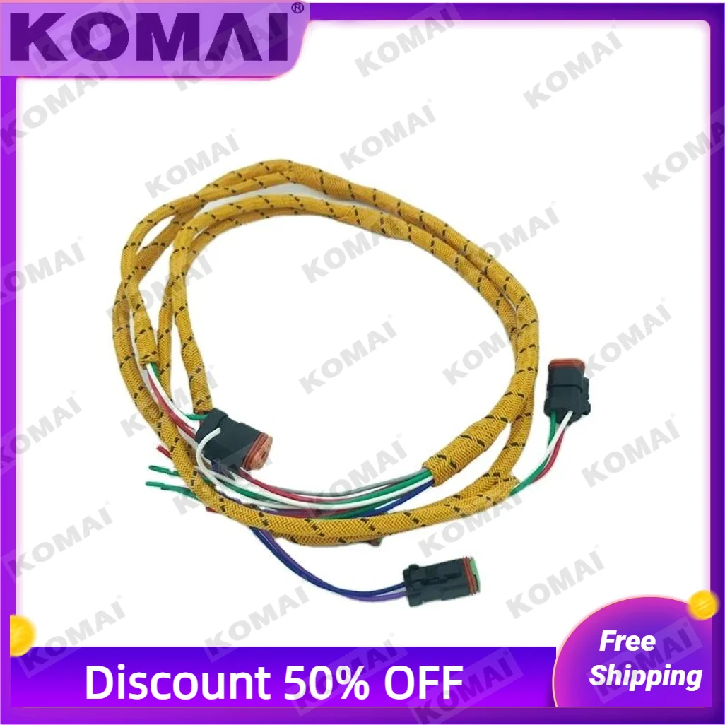 

For Excavator Parts Wire Harness Cat C6.4 Fuel Injector Automotive Wiring Construction Machinery Spare