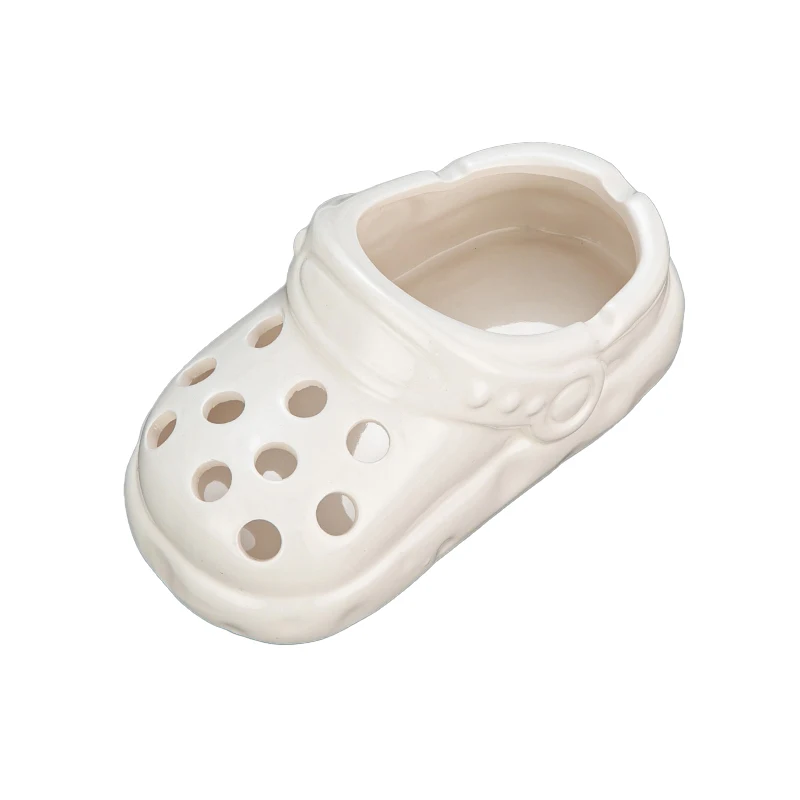 

Пещерная обувь, керамическая пепельница для офиса, милый дом, креативный рабочий стол, высокая красота, модный орнамент