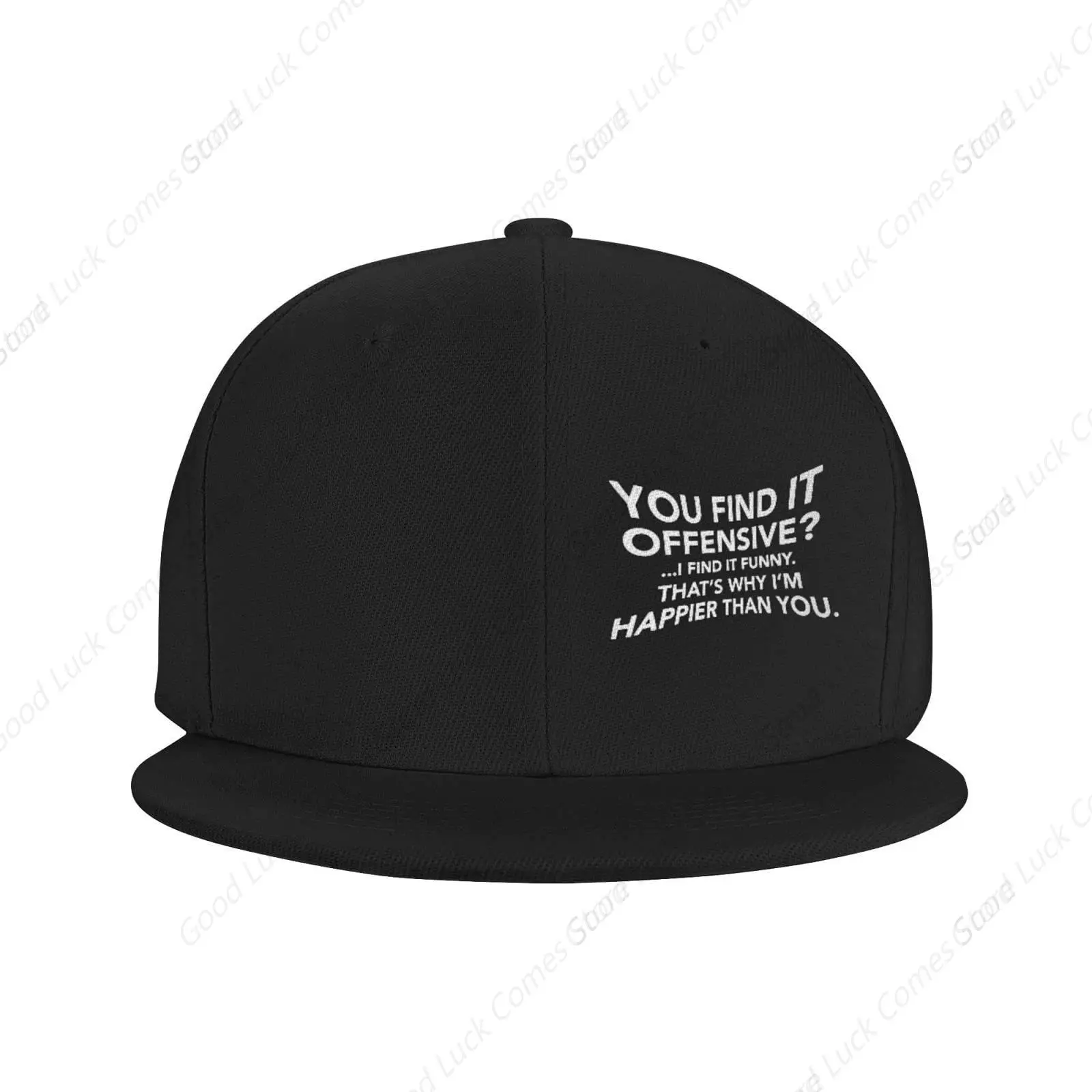 You Find It Offensive Flat Brim Cap Unisex Flat Bill Baseball Caps