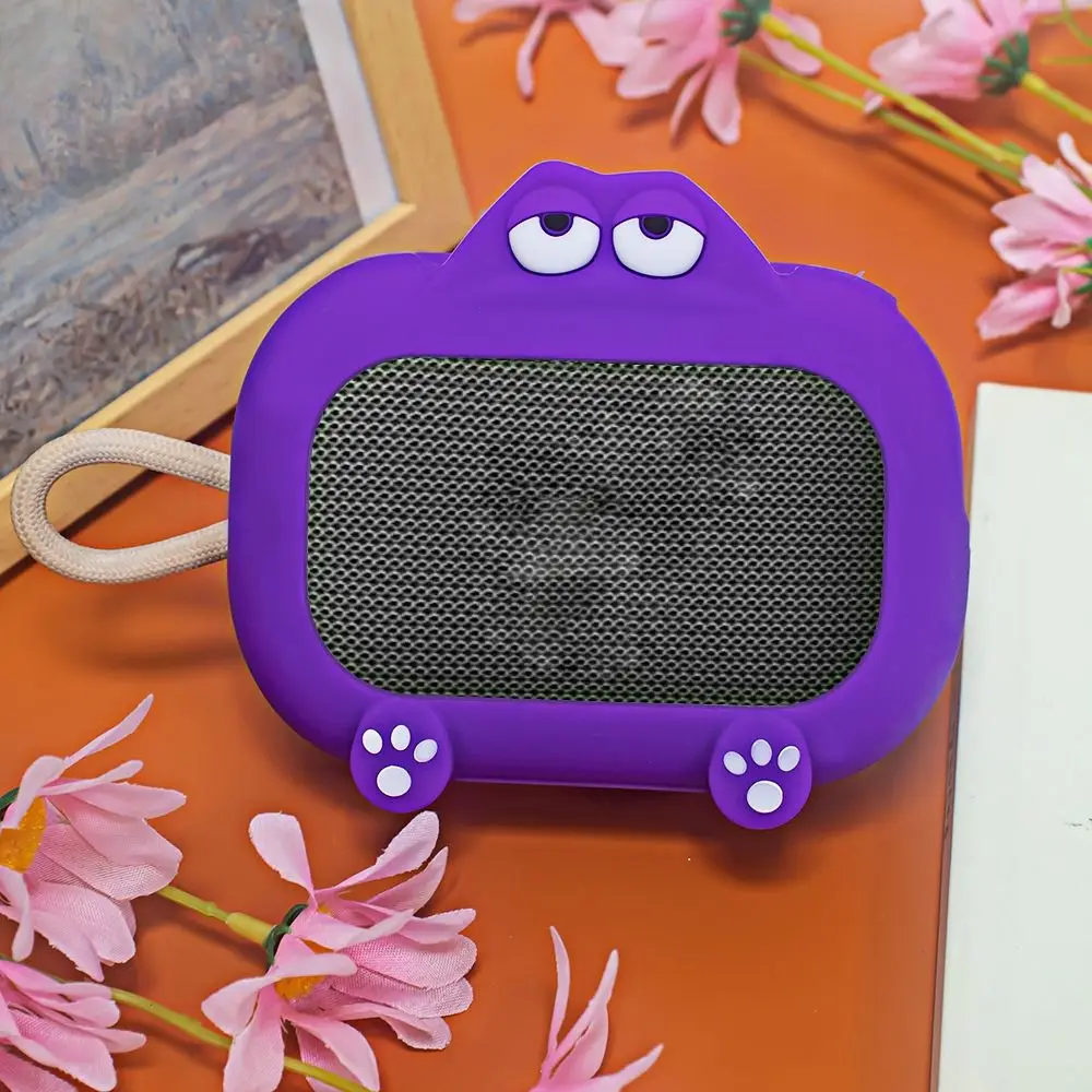 حافظة مكبر صوت من السيليكون مقاومة للغبار وغطاء مقاوم للصدمات والغبار لهاتف Anker Soundcore Select 4 Go