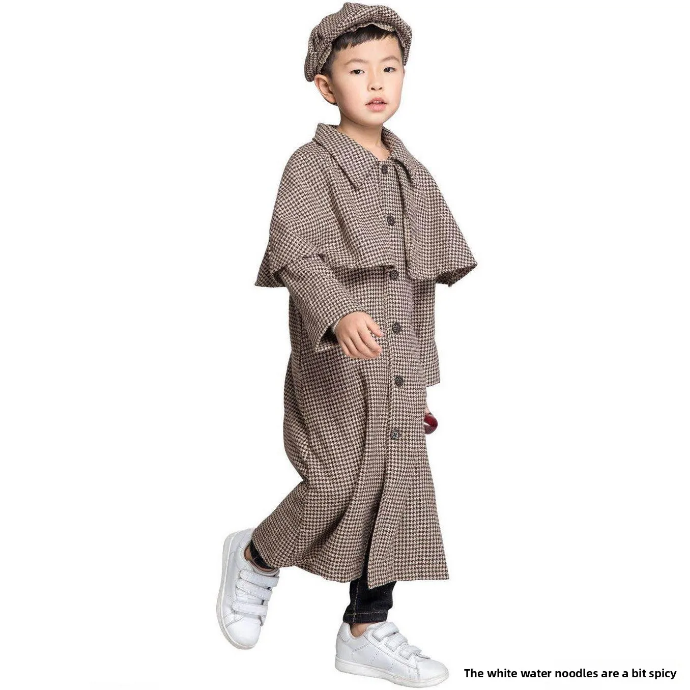Costume d'halloween pour spectacle sur scène de maternelle, jeu de rôle pour garçons, vêtements traditionnels chinois pour la journée des enfants erlo Holmes