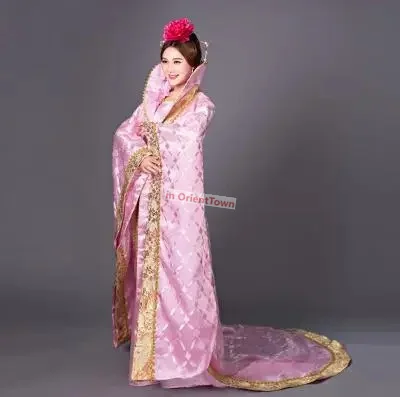 Ancient China Tang Song costume imperial concubine Queen Classical Dance dress Princess stage performance photo studio Outfit