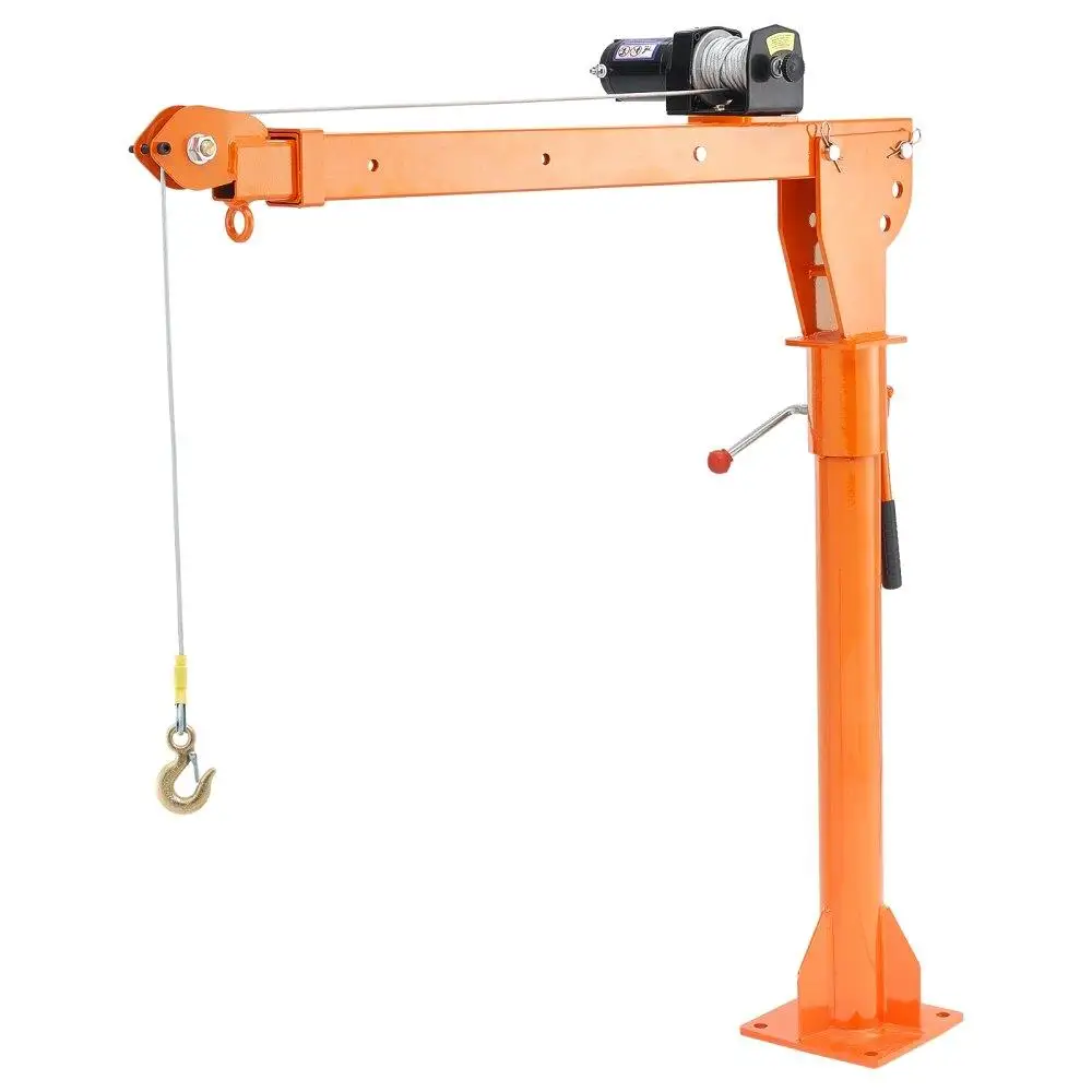 

Electric Pickup Truck Crane Hoist Crane 1100 lbs 360° Swivel Hoist Lift