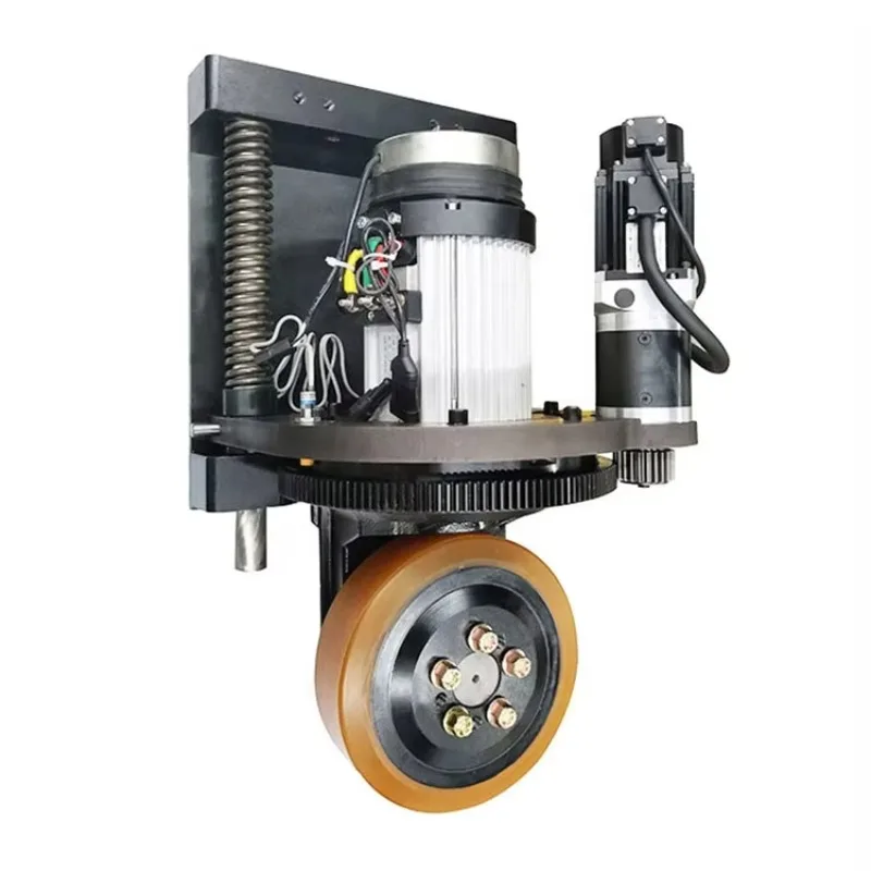 TZBOT 1500w 24v Vertical Drive Wheel With Suspension Forklift Drive Wheel Parts Wholesale Steering Wheel