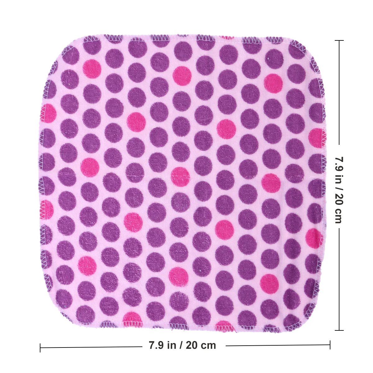 BIUDECO 8 قطعة مناشف الطفل القطن مناشف الوجه لحديثي الولادة الرضع ملابس التجشؤ لينة مقنعين غسل الملابس مجموعة المناشف السائبة #3