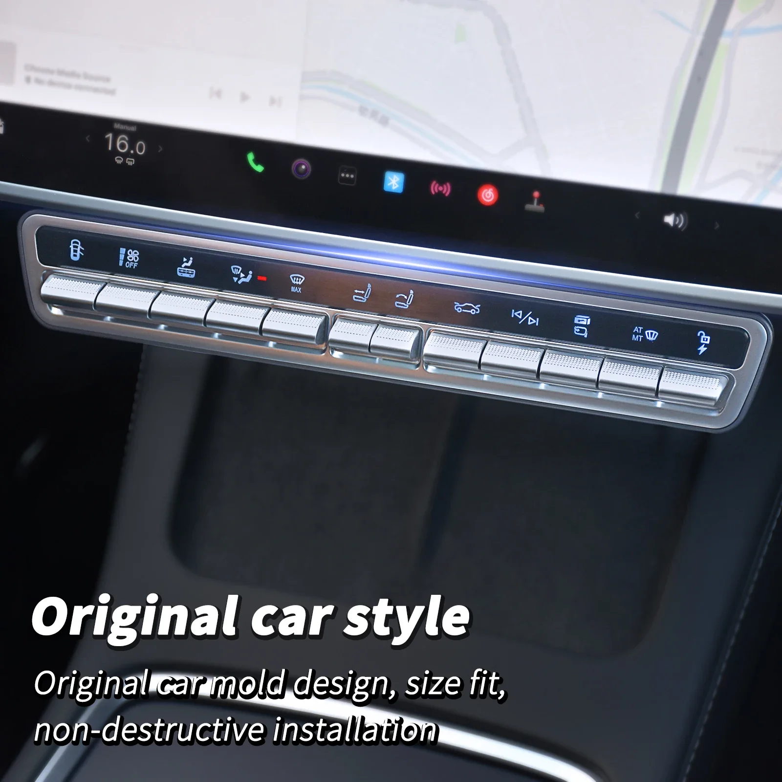 

Hot Selling For Tesla Model Y First-Generation Accessories Luxury Interior With 26P Line 2020-2024 Physical Button From 2020