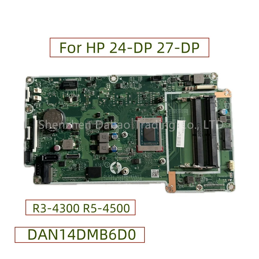 

Материнская плата все-в-одном DAN14DMB6D0 для HP 24-DP 27-DP Φ 90519-601 Φ с зеркальным процессором R5-4500