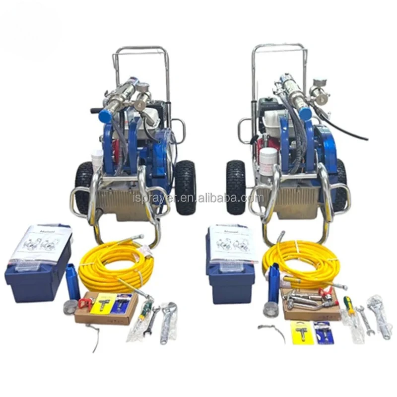 High Pressure Airless Paint Sprayer Hydraulic Driven Airless Putty Paint Spray Machine