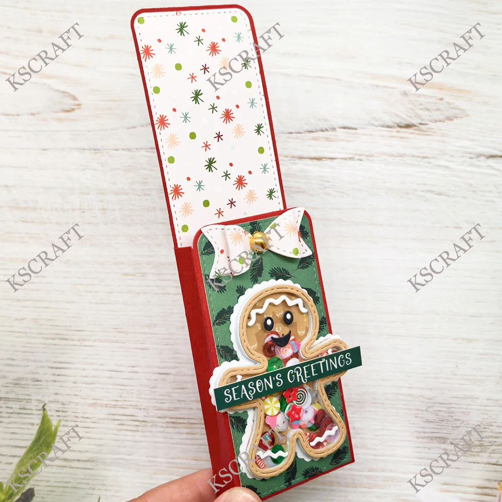 KSCRAFT Beaded Pen Holder Cutting Dies Stencils for DIY Scrapbooking Decorative Embossing DIY Paper Cards