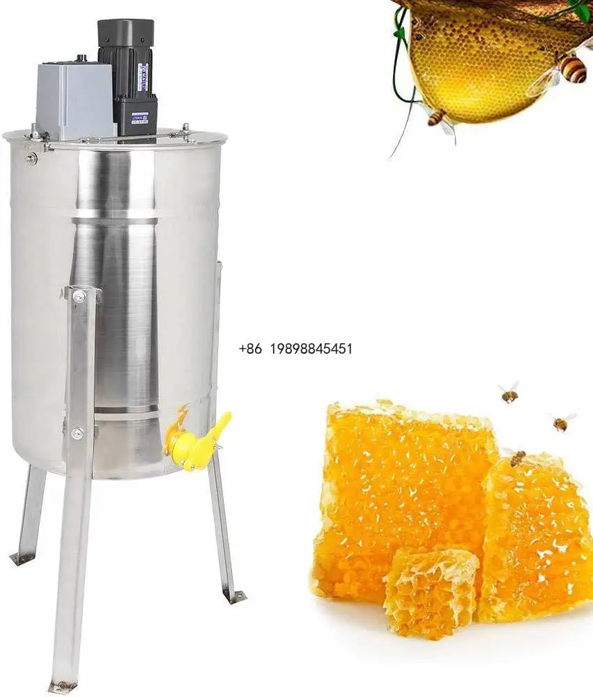 Bee Honey Certification Stainless Steel 3 Frame Extractor Beekeeping Equipment for Beekeppers