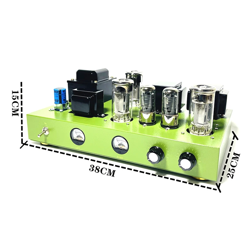 AIYIMA – amplificateur sonore à Tube sous vide SMSL Fu50 de classe A, pur fait à la main, 8W x 2, Bluetooth 5.1, Vu mètre, Hifi
