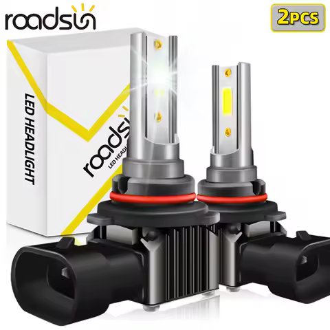 Led H8 H11 H7 HB3 HB4 H7 Led Headlight HB3 HB4 Fog Bulb High Low Beam 6000K White 600% Brighter 26000Lm Aluminum Long Life 2PCS
