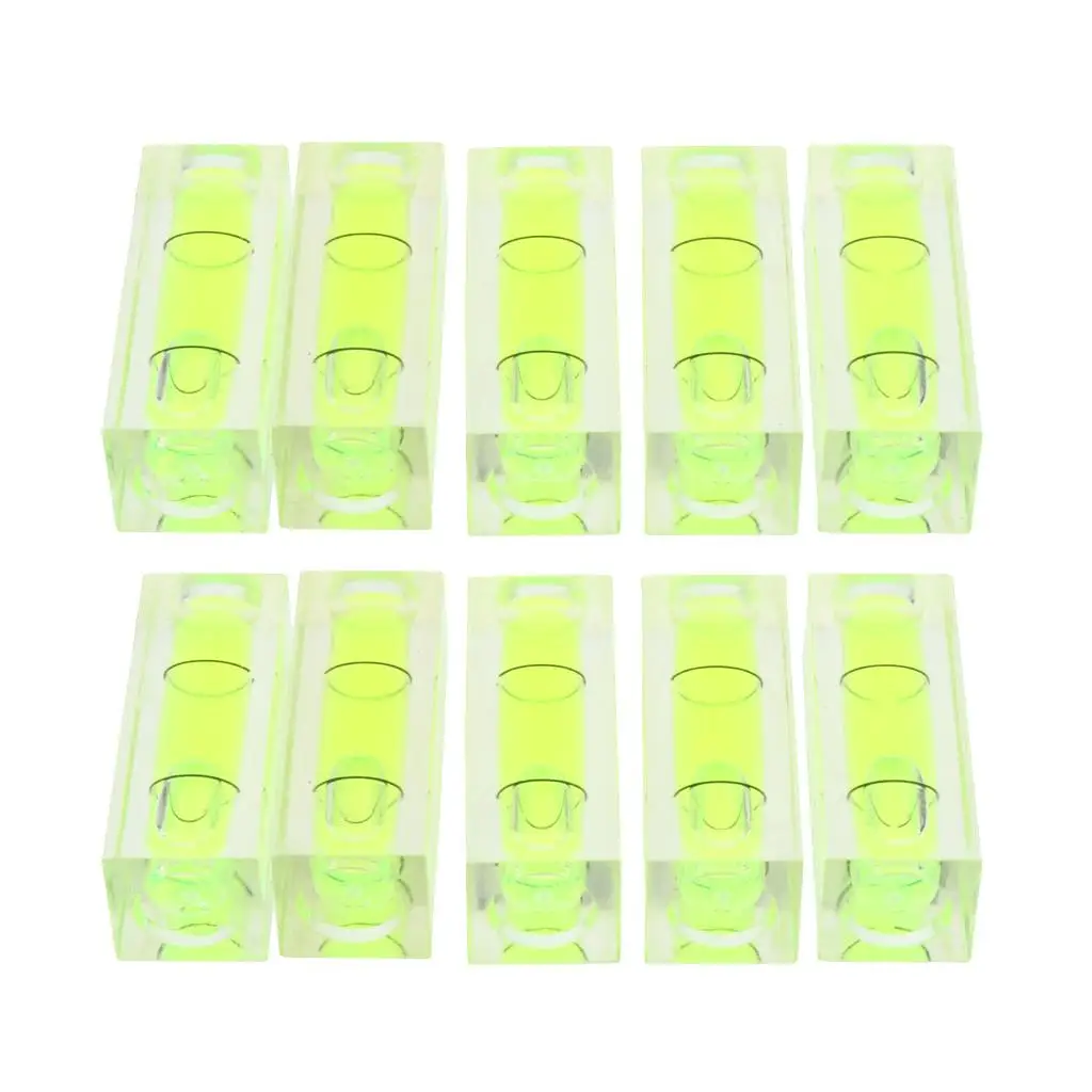 10 قطع صغيرة من مستوى الروح من الأكريليك على مستوى الروح كلاسيكي أفقي