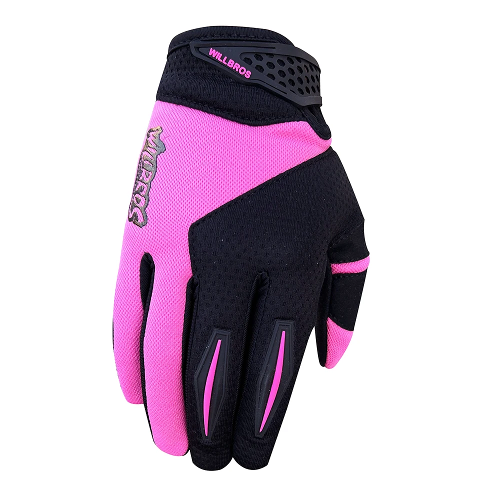 

Pink Gloves Motocross Guantes MX Enduro Off Road Dirtpaw Racing Lady Woman Men Willbros Touch Screen Phone Waterproof Luvas