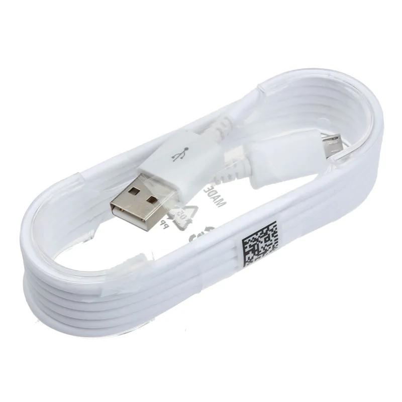 300pcs/lot Wholesale 1.5M Micro USB 2.0 Sync Data Charger Cable for Samsung Galaxy NOTE4/5 A9 A8 S7 S6 Edge Android Phones White