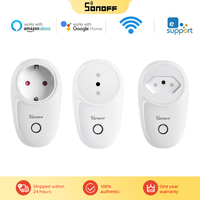 SONOFF S26 R2 WiFi Smart Plug EU/IL/IT/BR Wireless Power Socket Switch eWelink APPTiming Voice Control Work With Alexa