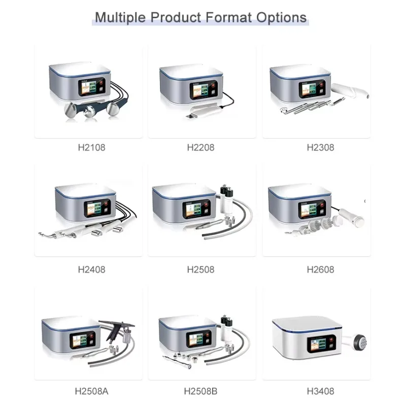 Factory Supply High Frequency Instrument Face Skin Care Waterproof Digital Touch Screen Aluminium Alloy Frame Desktop