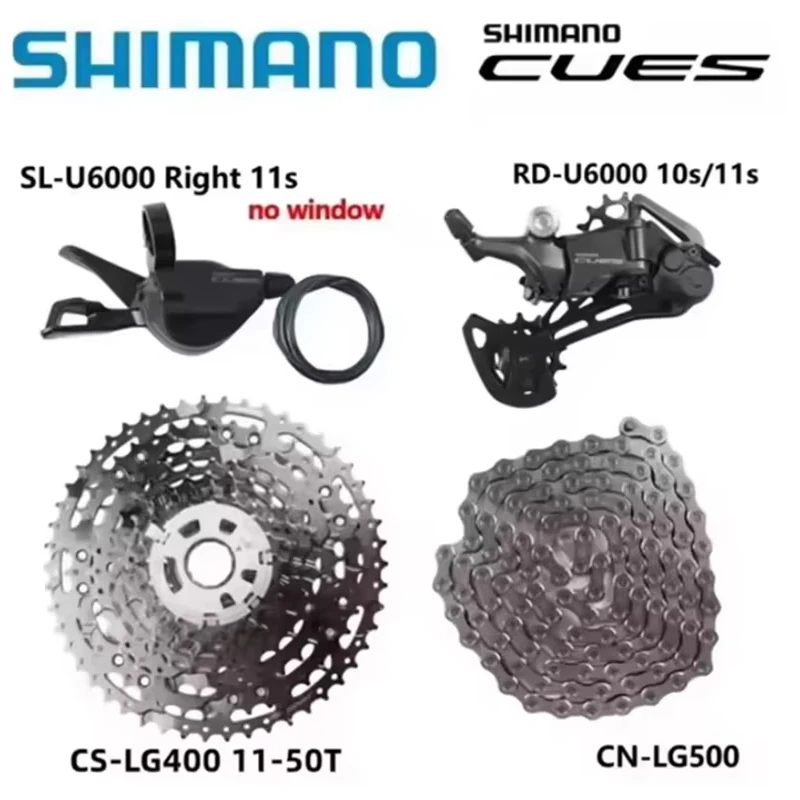 SHIMANO CUES U6000 11速セット Shimano U6000 U6020 Mini Groupset 10s 11s SL RD-U6000 CUES Series