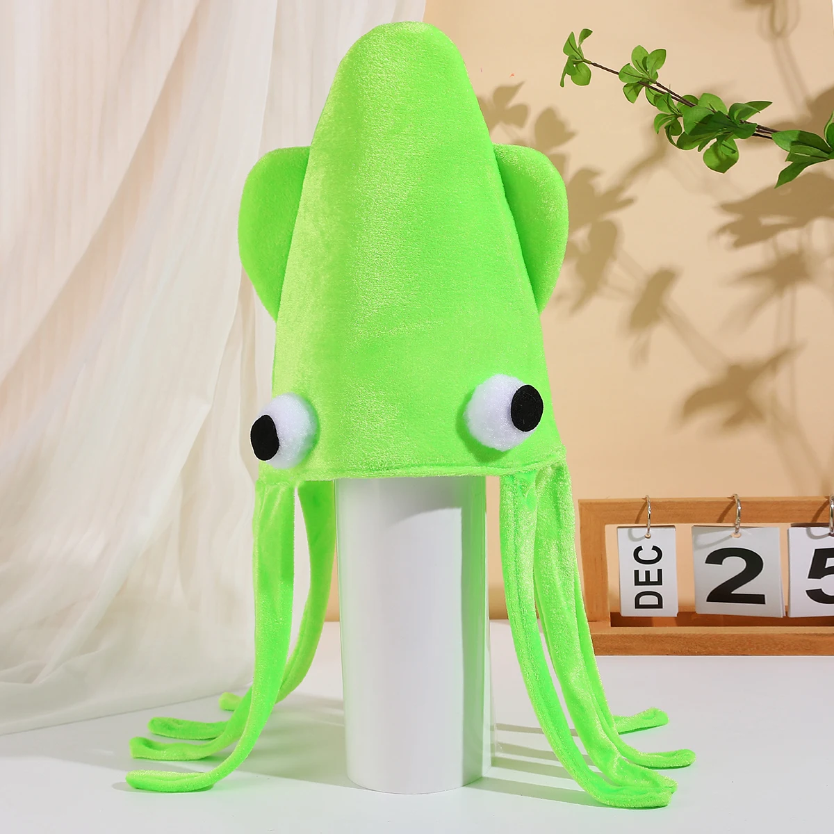 Weird Hat - Four-color Velvet Squid Hat, Octopus Hat, Octopus Tentacle Hat. Party Props for Dance Performances, Novelty and Quir