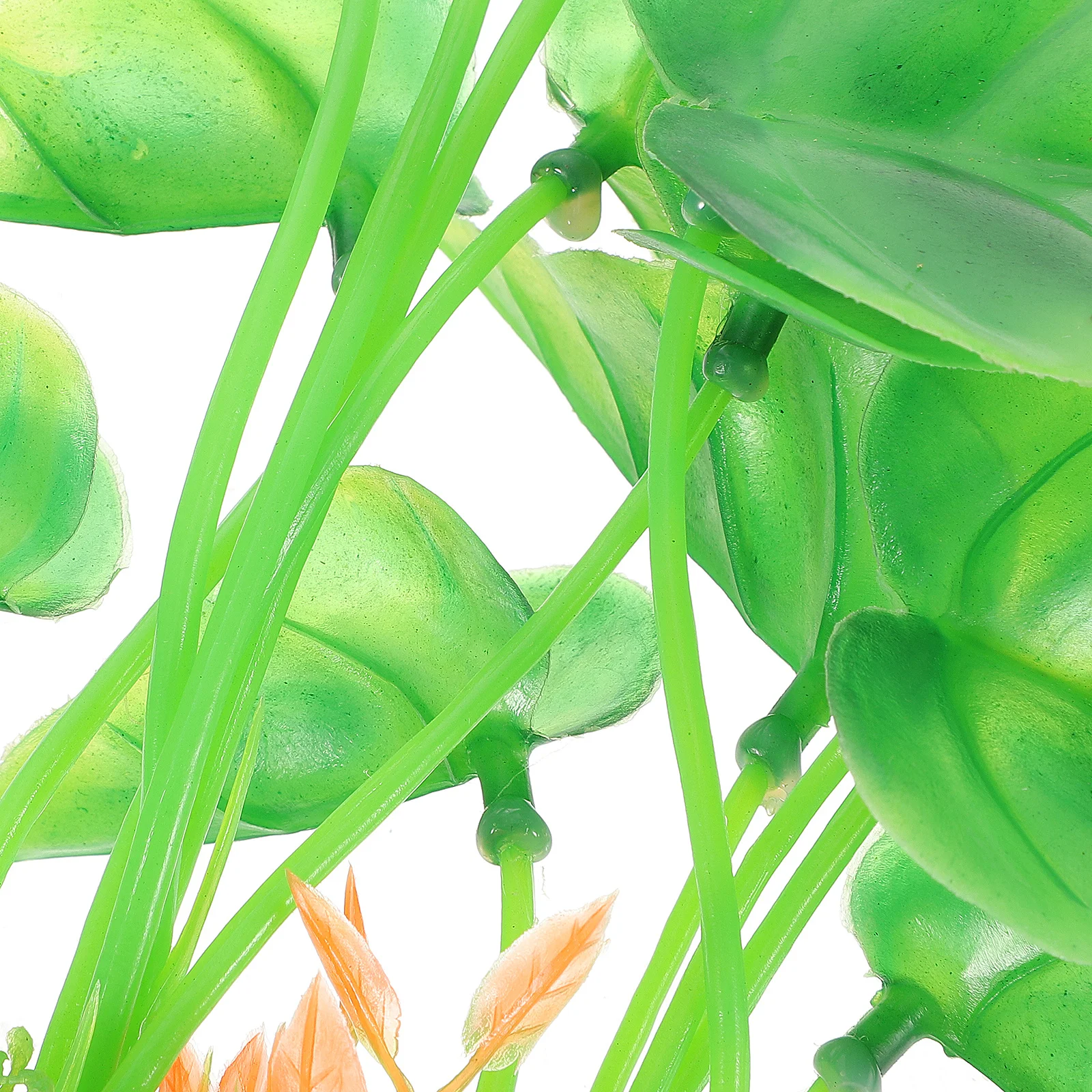 

2Pcs Aquarium Plants Artificial Lifelike Plastic Fish Tank Decorations Durable Real Tank Accessories Landscaping